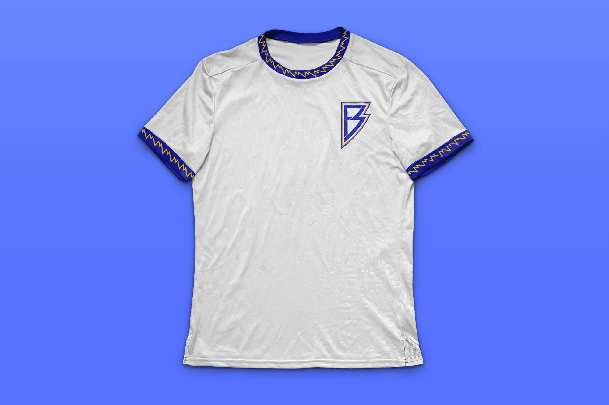 Ballers Soccer white home jersey